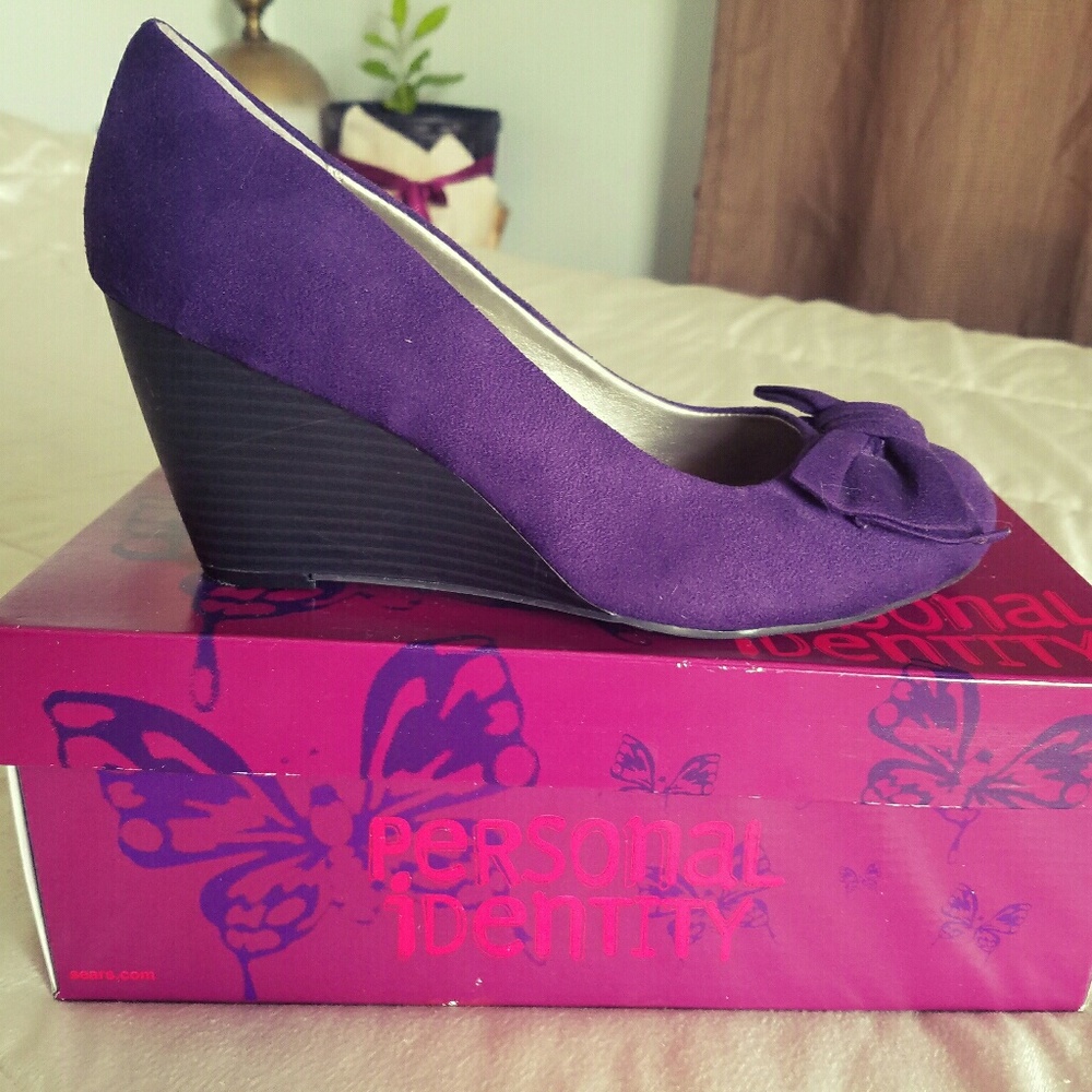 Versona Purple plump shoes